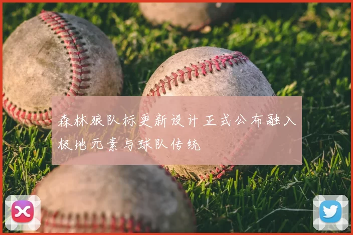 森林狼队标更新设计正式公布融入极地元素与球队传统