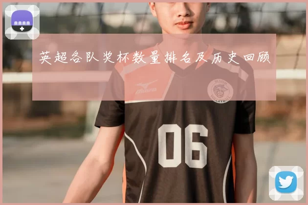 英超各队奖杯数量排名及历史回顾