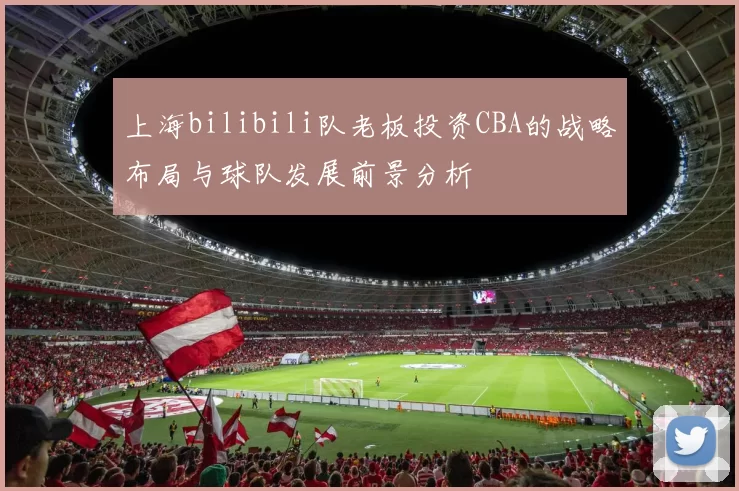 上海bilibili队老板投资CBA的战略布局与球队发展前景分析